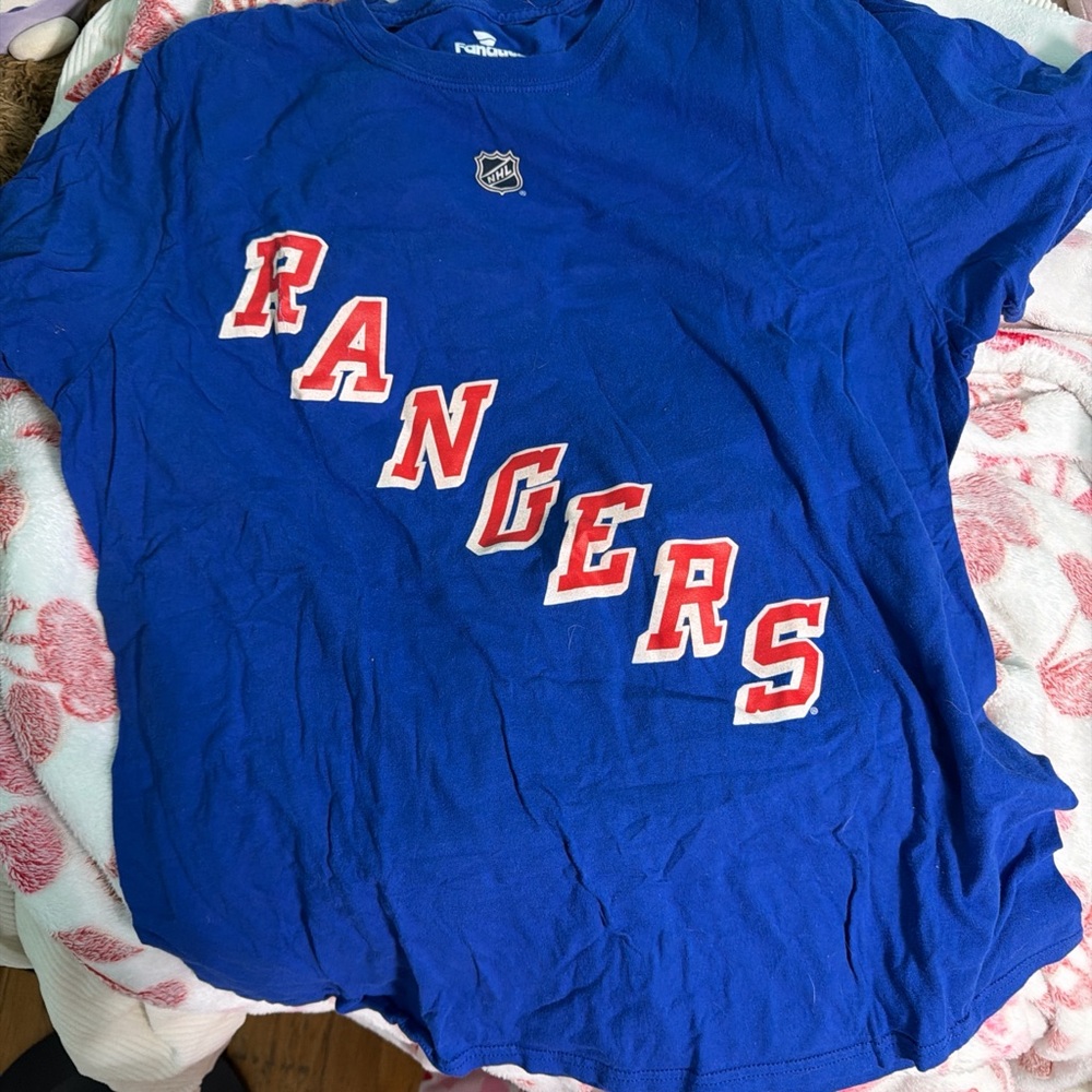 Fanatics Blue Rangers Tee